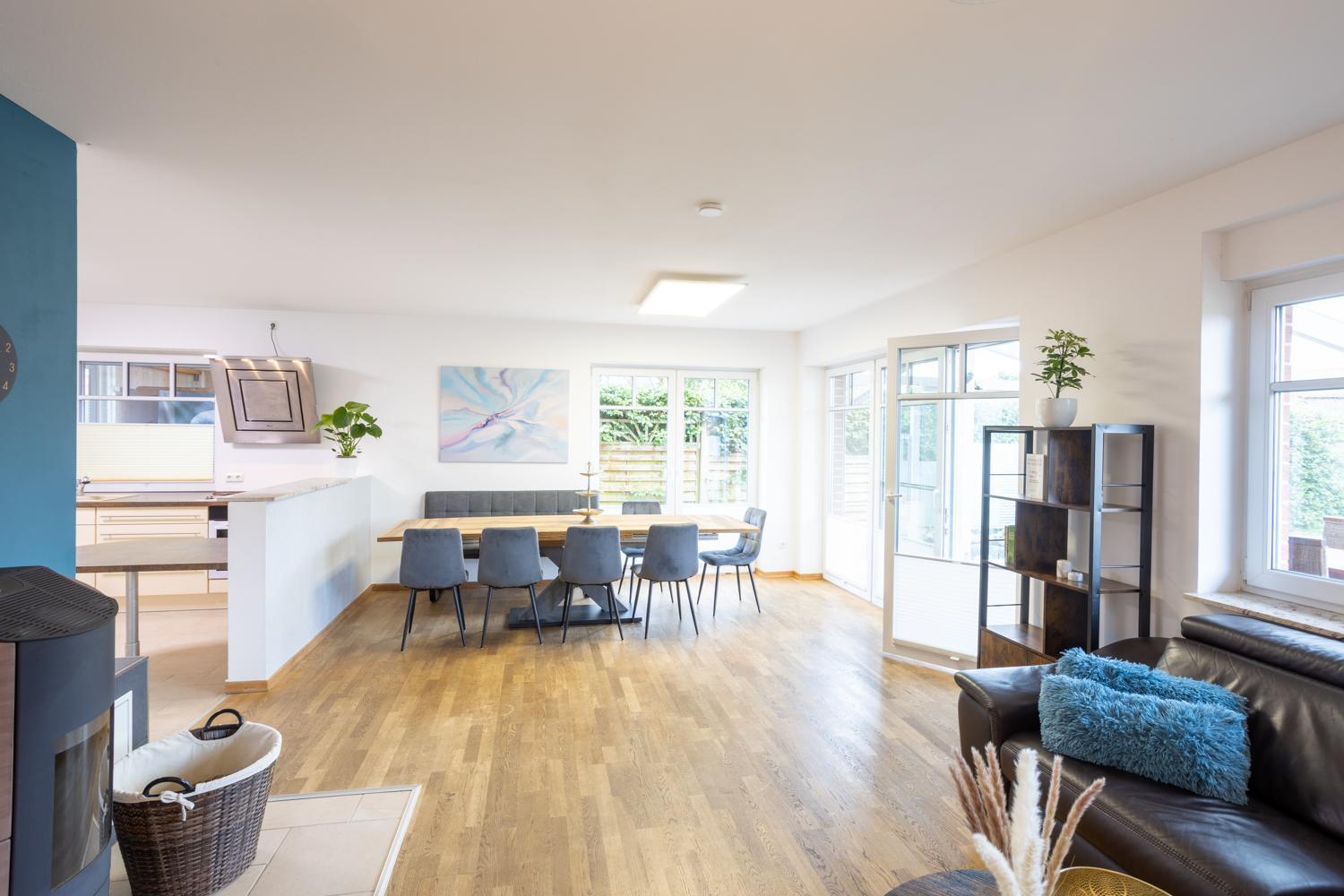 Oara Comfort Home, Ferienhaus 210Qm Mit Garten Reppenstedt Buitenkant foto